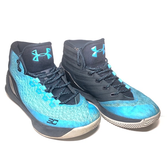 Under Armour Steph Curry Basketball Blue Sz